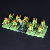 Lizardmen, Painted Skink Archers w/ Standard, Warhammer Fantasy