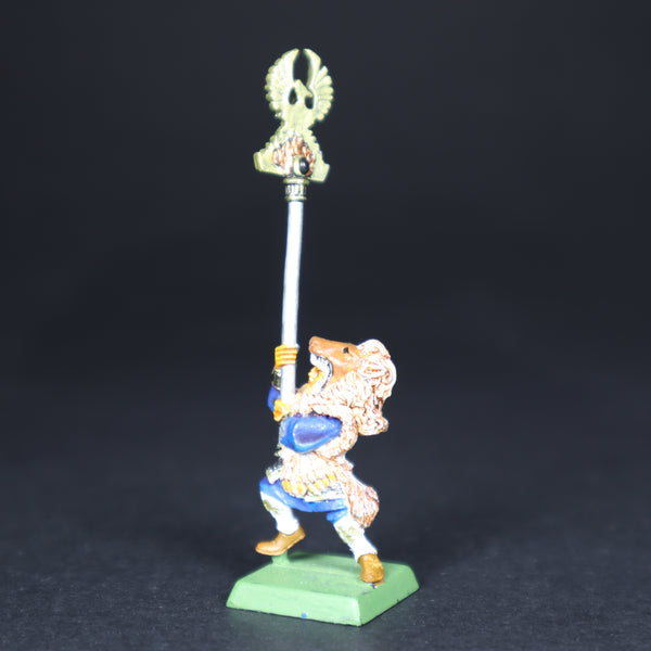 High Elves, White Lion of Chrace Standard Bearer