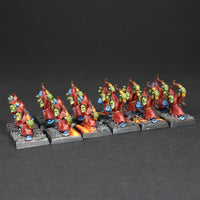 x12 Painted Night Goblin Archers, Orc and Goblin