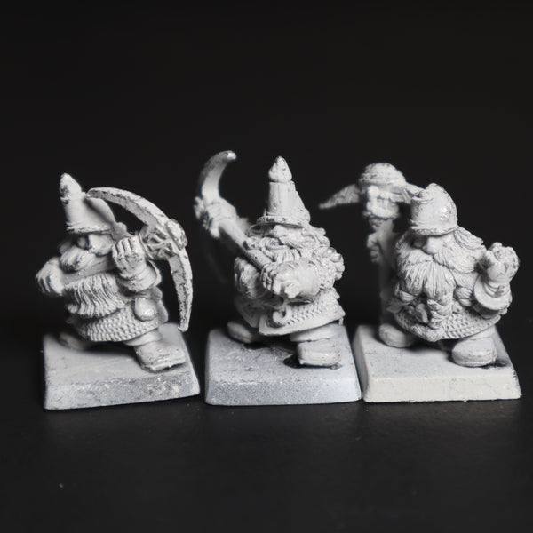 Dwarfs, Marauder Miniatures, Miners