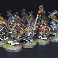 Dwarfs, Painted Dwarf Hammerers x18 Unit, Warhammer Fantasy