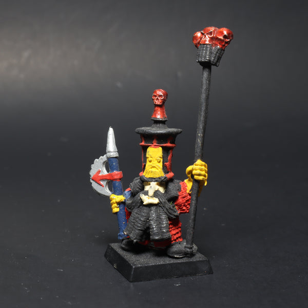 Chaos Dwarfs, Warrior Standard Bearer, Metal