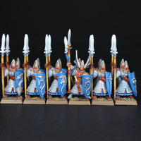 High Elves, Painted Spearman Unit x12, Warhammer