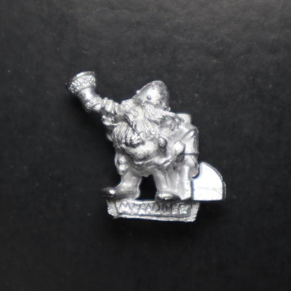 Dwarfs, Musician, MM11, Command, Marauder Miniatures