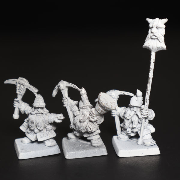 Dwarfs, Marauder Miniatures, Miners