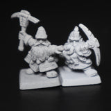 Dwarfs, Miner w/ Champion, Maruader Miniatures