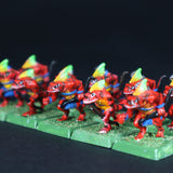 Lizardmen, Painted Skink Archers, Warhammer Fantasy