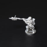 Dwarf with Pole-Weapon, C1008E, Metal Magic