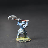 Dwarf with Great Axe, Metal Magic