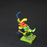 Lizardmen, Saurus Warrior Champion, Command, Metal, Games Workshop
