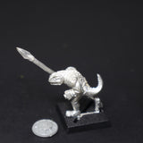Lizardmen, Saurus Warrior w. Spear, Metal, Games Workshop