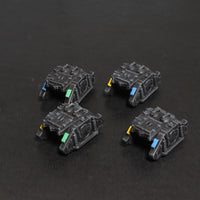 Epic, Space Marines, Rhinos, Plastic