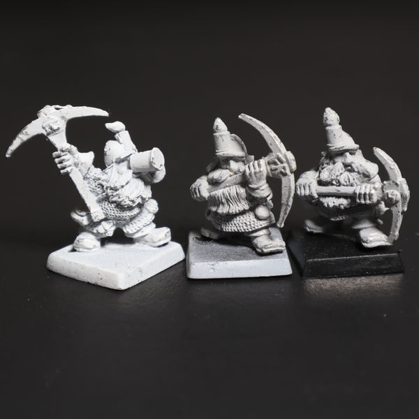 Dwarfs, Marauder Miniatures, Miners