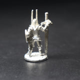 Paladin, Sword Lowered, Plate Armor, Winged Helm, 52-0915, Ral Partha