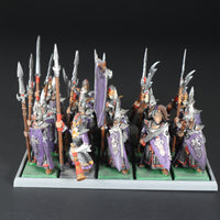 Dark Elves, Spearmen and Halberdiers x17