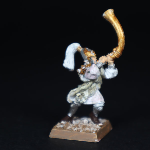 High Elves, White Lion of Chrace Musician, Warhammer