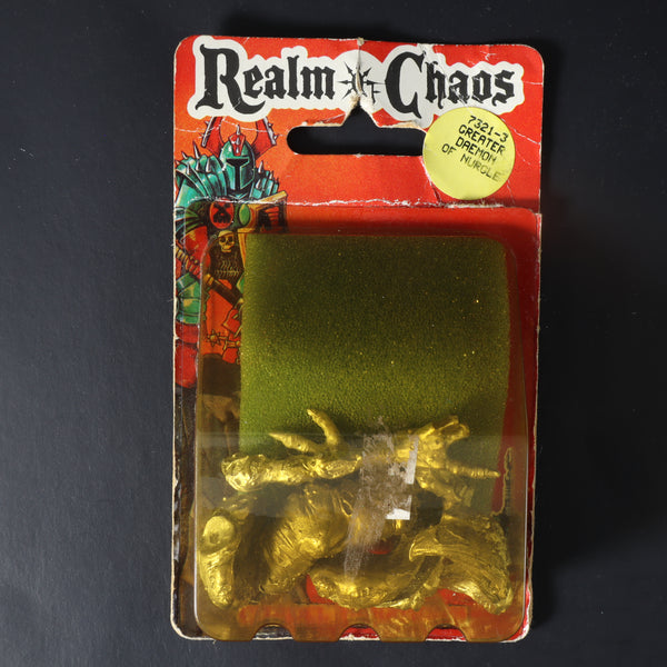 Chaos, Greater Daemon of Nurgle Blister, WFB 3rd Ed.
