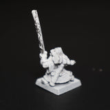 Dwarfs, Hammerer Standard Bearer, Metal, OOP