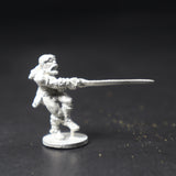 Barbarian Attacking w. 2-Handed Sword, C1004l, Metal Magic