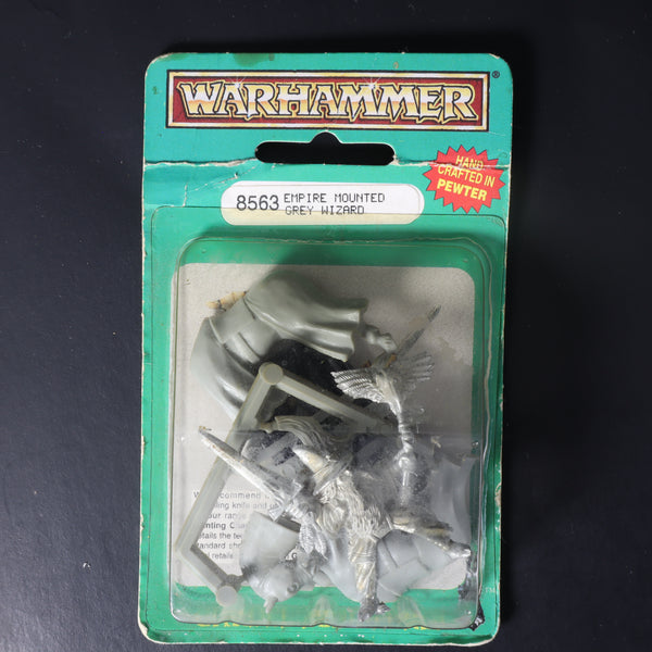 Empire, Mounted Grey Wizard Blister