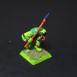 Lizardmen, Saurus Warrior w. Spear, Metal, Games Workshop