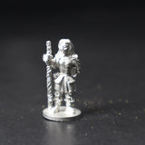 Female Wizard with Rucksack and Staff, C1017F, Metal Magic
