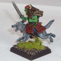 Samurai Goblin Wolfrider w/ Katana & Horns