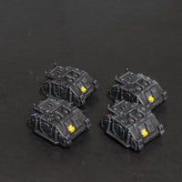 Epic, Space Marines, Rhinos, Plastic