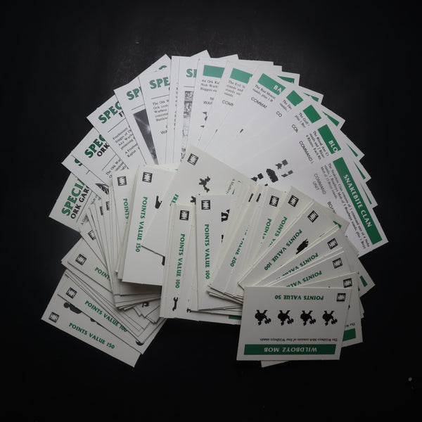 Orks, Epic 2nd Ed. Warlords Expansion Cards