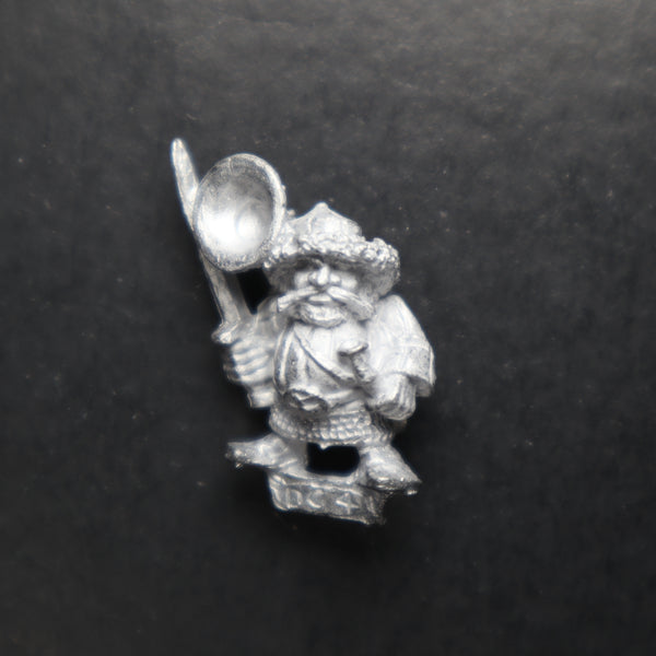 Dwarfs, Musician, MM11, Command, Marauder Miniatures