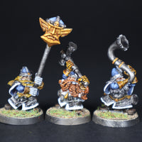 Dwarfs, Painted Dwarf Hammerers x18 Unit, Warhammer Fantasy