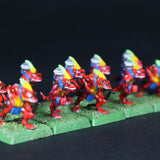 Lizardmen, Painted Skink Archers, Warhammer Fantasy