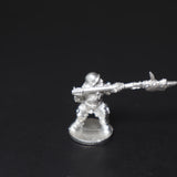 Dwarf with Pole-Weapon, C1008E, Metal Magic
