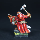 Empire, Painted Warrior Priest w/ Hand Weapon and Shield