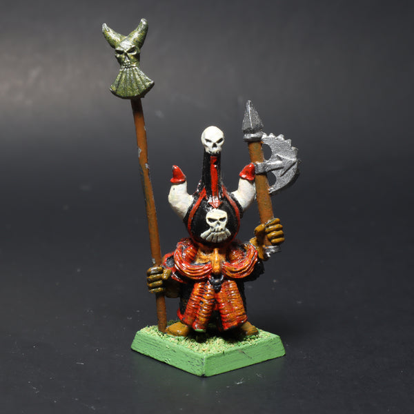 Chaos Dwarfs, Warrior Standard Bearer, Metal