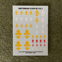 Bretonnian Fleur De Lys 2 Transfer / Decal