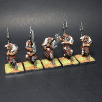 Chaos, Beastman Khorngors x5, Painted