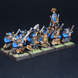 Dwarfs, Painted Dwarf Thunderer x10 Unit, Warhammer Fantasy