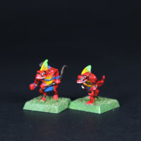 Lizardmen, Painted Skink Archers w/ Command, Warhammer Fantasy