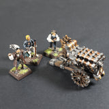 Empire, Painted Hellblaster Volley Gun, Warhammer Fantasy