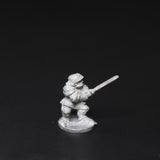 Dwarf with Plate Armour and Two-Handed Sword, C1008M, Metal Magic