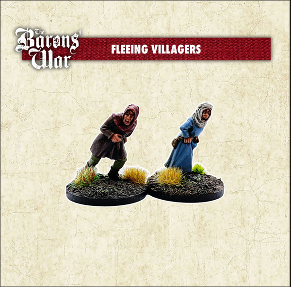 Baron's War, Fleeing Villagers