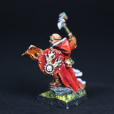 Empire, Painted Warrior Priest w/ Hand Weapon and Shield