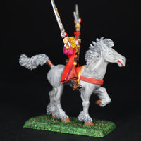 High Elves, Painted Mage on Horse, Warhammer