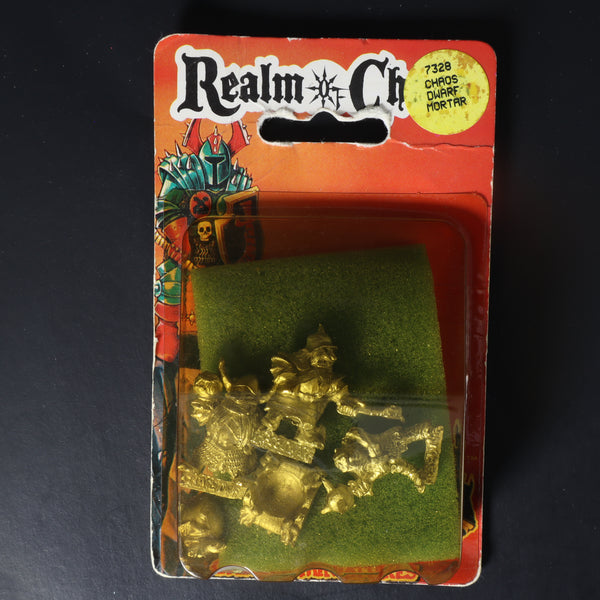 Chaos Dwarfs, Mortar Blister, Realm of Chaos, 3rd Ed.