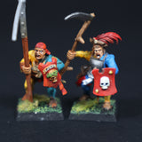 Empire, Soldiers w/ Sickles, Fanatics x15, Warhammer, Painted