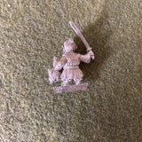 Samurai Dwarf Holding Head