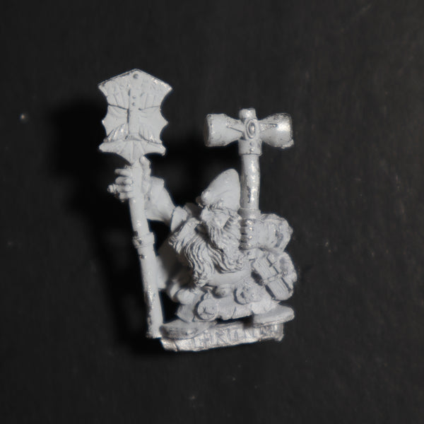 Dwarfs, Runesmith Standard Bearer, Metal, OOP