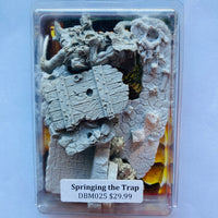 Springing the Trap Diorama Bob Olley