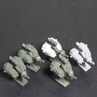 Epic, Space Marines, Land Speeders, Plastic